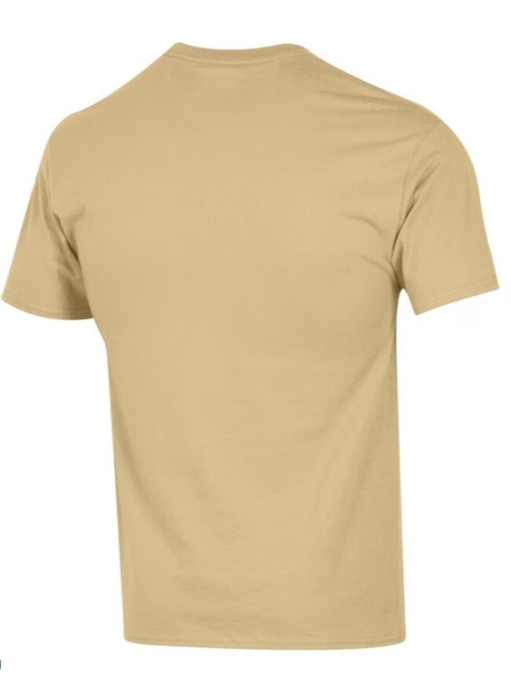 Men's Champion Gold Georgia Tech Arch Over Logo T-Shirt
